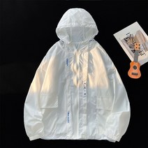 집업후드래쉬가드 2023 여름 빅사이즈 스티커 표시 남성 커플 경량 이지 배기 자켓코트 J506P65 4994544080