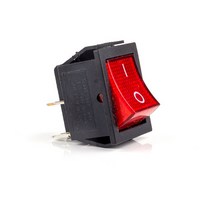자동 잠금/래칭 로커 스위치 전원 I/O On-OFF 4 핀 6 조명 포함 250VAC KCD4, 02 2D2P-Red_01 220V