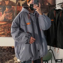 가바바 남성 숏패딩 끈으로 포인트를 준 스트릿 패딩점퍼 G56998