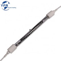히터부품 500mm 1000w 1500w 히터 적외선 램프 탄소 섬유 IR 페인트 건조 CE 석영 가열 튜브, 한개옵션0