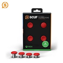 SCUF GAMING Xbox Elite 시리즈 2용 2 성능 썸스틱 - 레드, Red, Thumbsticks