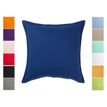 이케아 북유럽 클래식 쿠션커버 코지 감성 거실 인테리어 페브릭 쿠션커버 모음 면소재 굴리 50x50cm, 레드