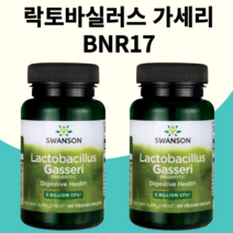 스완슨 락토바실러스 가세리 BNR17 비엔알17 프로바이오틱스 비에날씬 다이어트 모유유래 유산균 영양제, 60정, 1개