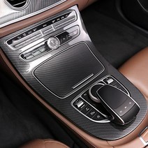 벤츠 E클래스 W213 센터페시아 몰딩 용품, 카본