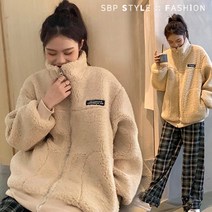 에스비피 남녀공용 여성 남성 오버핏 빅사이즈~2XL 양털 후리스 플리스 집업 자켓 뽀글이 가을 겨울 점퍼 지퍼 따뜻한 커플 여성후리스 남성후리스 양털자켓 양털후리스 후리스집업 잠바
