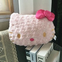 키티쿠션 베개 침실 캐릭터 산리오 부드러운 허리, 30x40, 핑크