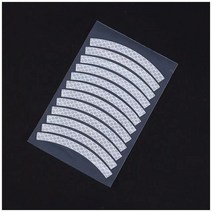 리어카바퀴 카트휠 자동차 휠 허브 반사 스티커 야간 안전 운전 오토바이 자전거 타이어 림 야광 스트립, 01 12PCS White