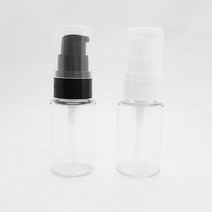 스윗바틀 화장품 펌프용기 20ml, 10개, 30ml 검정펌프