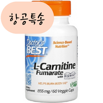 닥터스베스트 L 엘 카르니틴 카르티닌 푸마르산 Carnitine 855mg 베지캡슐60정, 1개, 60개