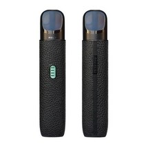 Relx 5 팬텀 가죽 스킨 케이스 For 보호 커버 교체 가능 액세서리, Black