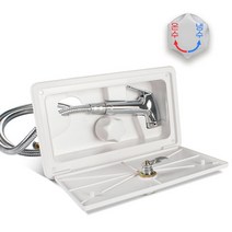 카라반 캠핑카 외부 샤워기 외부 수전 냉 온수 겸용, 단품, 단품