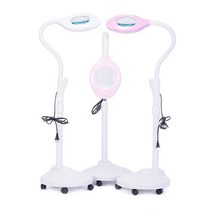 피부과 진료등 병원 치과조명 동물병원 진료등 스탠드, 확대경 원버튼전원 눈보호램프 받침대포함