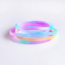 미아 방지 끈 밴드 조정 가능한 안전 하네스 분실 손목 링크 팔찌 팔찌 아기 하네스 에, 10pcs 빛나는 손목
