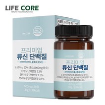 라이프코어 프리미엄 류신 타블렛 단백질 초고함량 18 000mg 함유 60정 2개월분