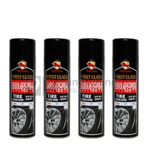 1+1 불스원 타이어 세정광택제-550ml 타이어 세정제 광택제 세정광택제 광택보호제 코팅제 보호제 크리너 클리너, 4개, 550ml