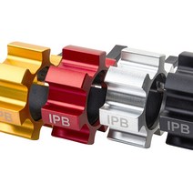 베스코 마구리 바벨고정 IPB 락조 역기 잠금 알루미늄 스프링 조임쇠 풀림방지 중량봉 클램프 1세트(2개입), IPB 25파이 락조(2개1세트)