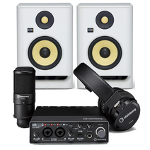 스테인버그 UR22C 레코딩팩 x KRK ROKIT 5 G4 화이트 스피커 패키지