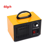 가정용 산소 발생기 휴대용 60g 오존 110v220v eu 플러그 공기 청정기 공기 살균기 홈 청소기 치료 오조노 포름알데히드 제거, 노란색, 220v, 우리를