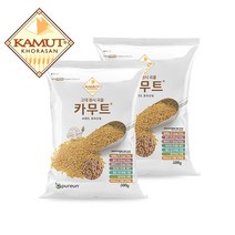 고대곡물 정품 카무트 쌀 500gX2봉, 2개
