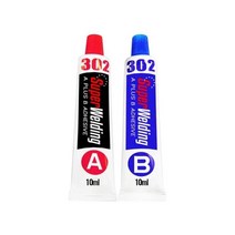 견고한 AB 강력 접착 실란트 캐스팅 수리 기계 금속 세라믹 대리석 본딩 아크릴 구조용, 02 10ml and10ml