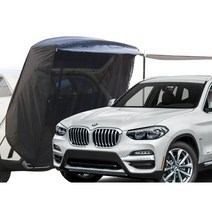 잇템 BMW X1 X3 X4 X5 X6 3GT 4GT 5GT 6GT IX3 차박텐트 차박 도킹 차량용 쉘터 차박용 꼬리 트렁크 카 텐트, 폴대형, 모던블랙, 우레탄창 유(O)