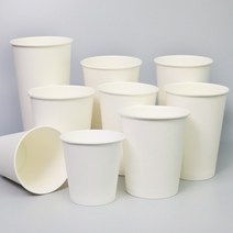 무지 종이컵 10온스-80파이 300ml 1000개, 10온스-82파이 (360ml) 1000개