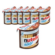 누텔라 앤고 막대과자 52g, 7개
