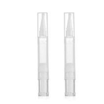 2/5 Pcs 빈 네일 오일 펜 브러쉬 액체 재단 리필 되나요 병 3ml/5ml 여행 크기 화장품 홀더 메이크업 도구, 01 2 Pcs 5ml