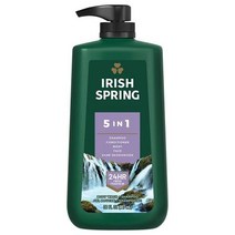 Irish Spring 남성용 5인원 바디 워시, 5 in 1_30 Fl Oz (Pack of 1)