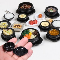 미니를사랑하는사람들 미니어처 완제품 뚝배기 냄비 모음(16시까지 당일발송), 3번 뚝배기4종세트