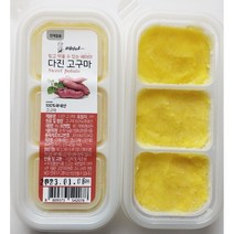 배마마 국내산 이유식큐브 38종 다진야채 고구마