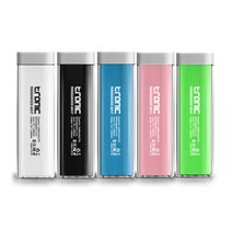 TRONIC 파워뱅크 2600mAh 휴대용 보조배터리, 화이트