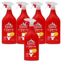 홈스타 뿌리는 곰팡이싹 900ml / 풍성한 락스 거품 곰팡이 악취 강력제거, 5통