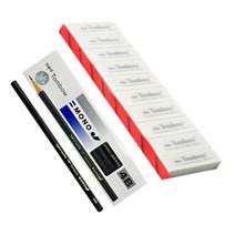 톰보우 4B 연필 12p + 떡지우개 10p 문구세트, 혼합색상, 2세트