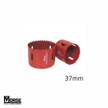 모르스 바이메탈 홀쏘 규격 37mm 홀컷터 홀쇼 홀쏘 아바 천공작업, 1개