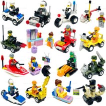 미니블럭 15종 세트 레고호환 직업체험 선물 사은품, 미니블럭 15종 세트 레고호환 직