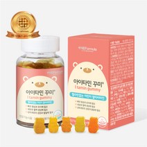 메타포뮬러 아이타민꾸미 60개입 어린이 유아 키즈 멀티비타민 구미젤리, 1통 60개입