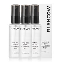 블랑카우 카밍 모이스트 밸런싱 미스트 안개 분사 진정, 50ml, 3개
