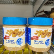 호주 콜스 스무스 피넛버터 땅콩잼 375gx2개 Coles Peanut Butter Smooth Spread, 375g, 2개