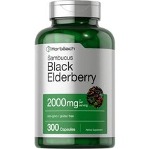Horbaach 호바흐 삼부커스 블랙 엘더베리 2000mg 300캡슐