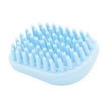 HAIMINGJUN 세척을 위한 애완 동물 마사지 브러시 개 브러시는 느슨한 창고 마사지기를 제거합니다., 10cmx6.5cmx4cm, 실리콘, 파란색