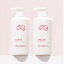 쏘미미 물미역 헤어팩 트리트먼트, 500ml, 2개