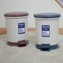 파스텔 페달 휴지통 20L 대