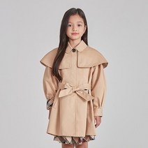 닥스리틀 닥스키즈 미니케이프 A라인 트렌치코트 DSF11CT50M_BG