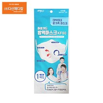 대박이네 하이가드 식약처인증 KF-80 방역마스크 대형 10매/30매, 10매