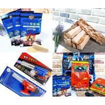 바베큐 태망 30개 차콜 숯 3kg-6개 차콜 숯 1kg-8개 동석쇠 20개 착화제 50개 장작 가스 토치 캠핑용품, 추가8.접석쇠 대-20개