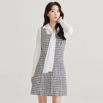 로엠 트위드 뷔스티에 원피스(1color)_ RMOWC12RT4