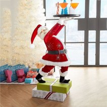 크리스마스 장식 데코 DIY 파티용품chrismas decoration 스낵 415, 산타 클로스 b, 접시와 함께, 1개