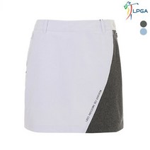 LPGA 여P 곡선라인 배색 큐롯 L192CU863P
