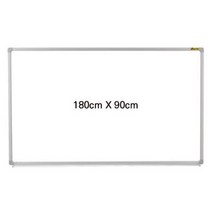 두문 무광화이트보드(FRAME)(1800x900mm), 단품